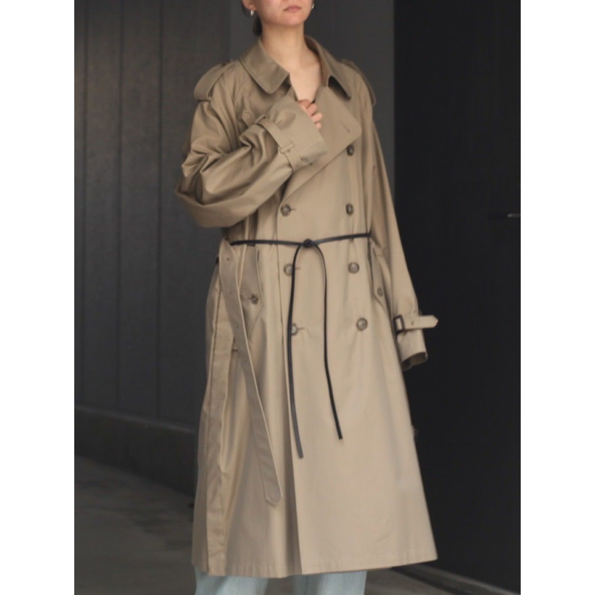 stein - 【残り一点】Oversized Trench Coat | ACRMTSM ONLINE STORE