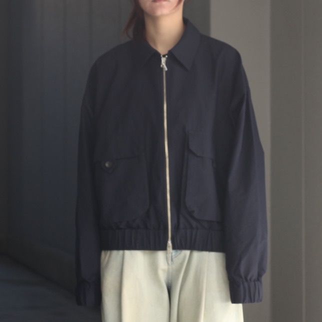 【残り一点】MBLパッチロゴジップブルゾン