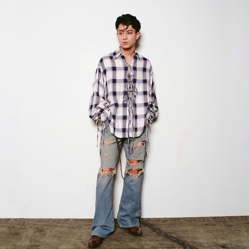 【残り一点】Ombre Corded Shirt