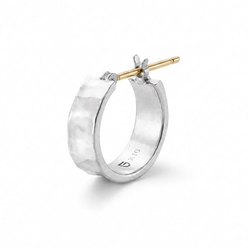 【お取り寄せ注文可能】Crack Square Pierce(SILVER)