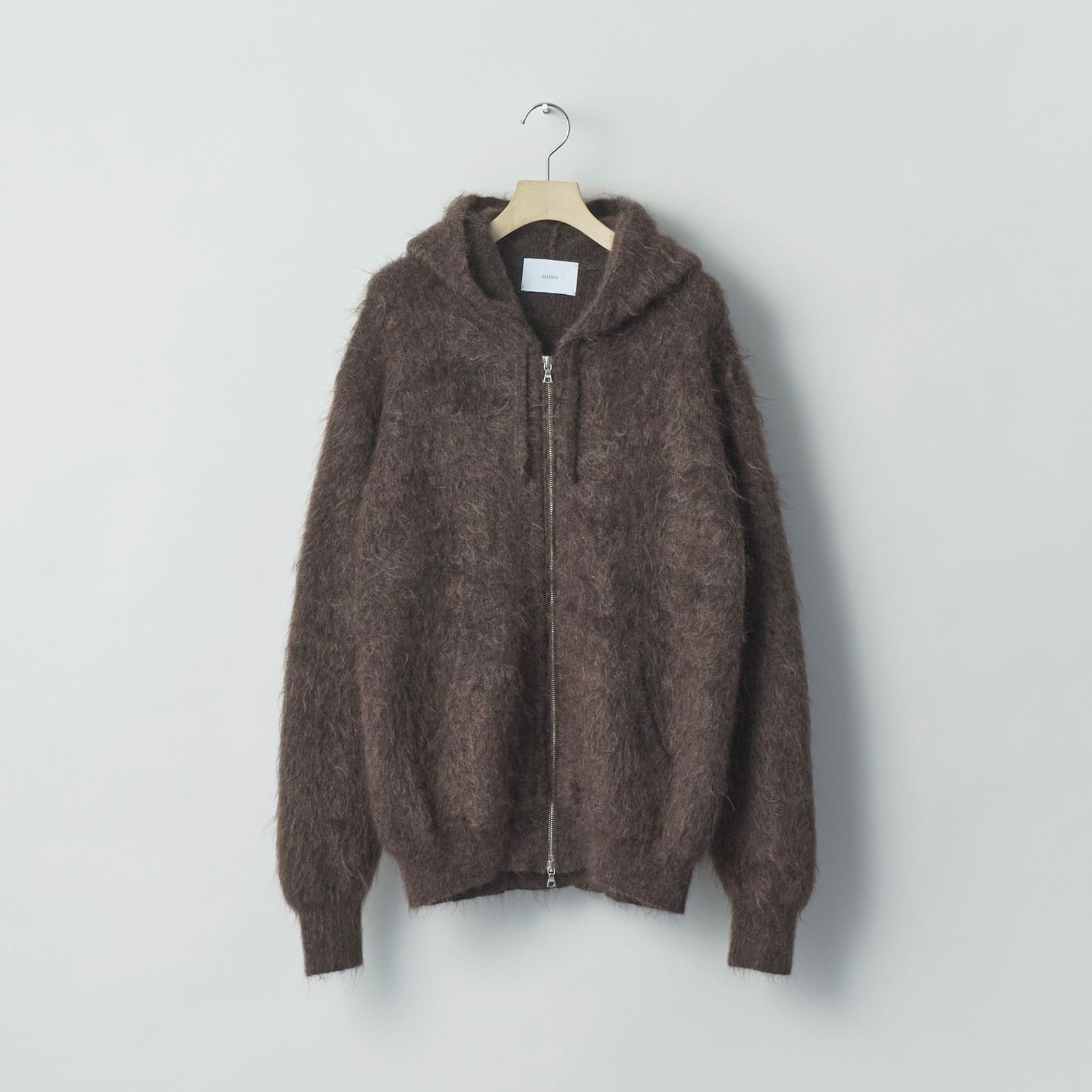 【残り一点】Kid Mohair Knit Zip Hoody