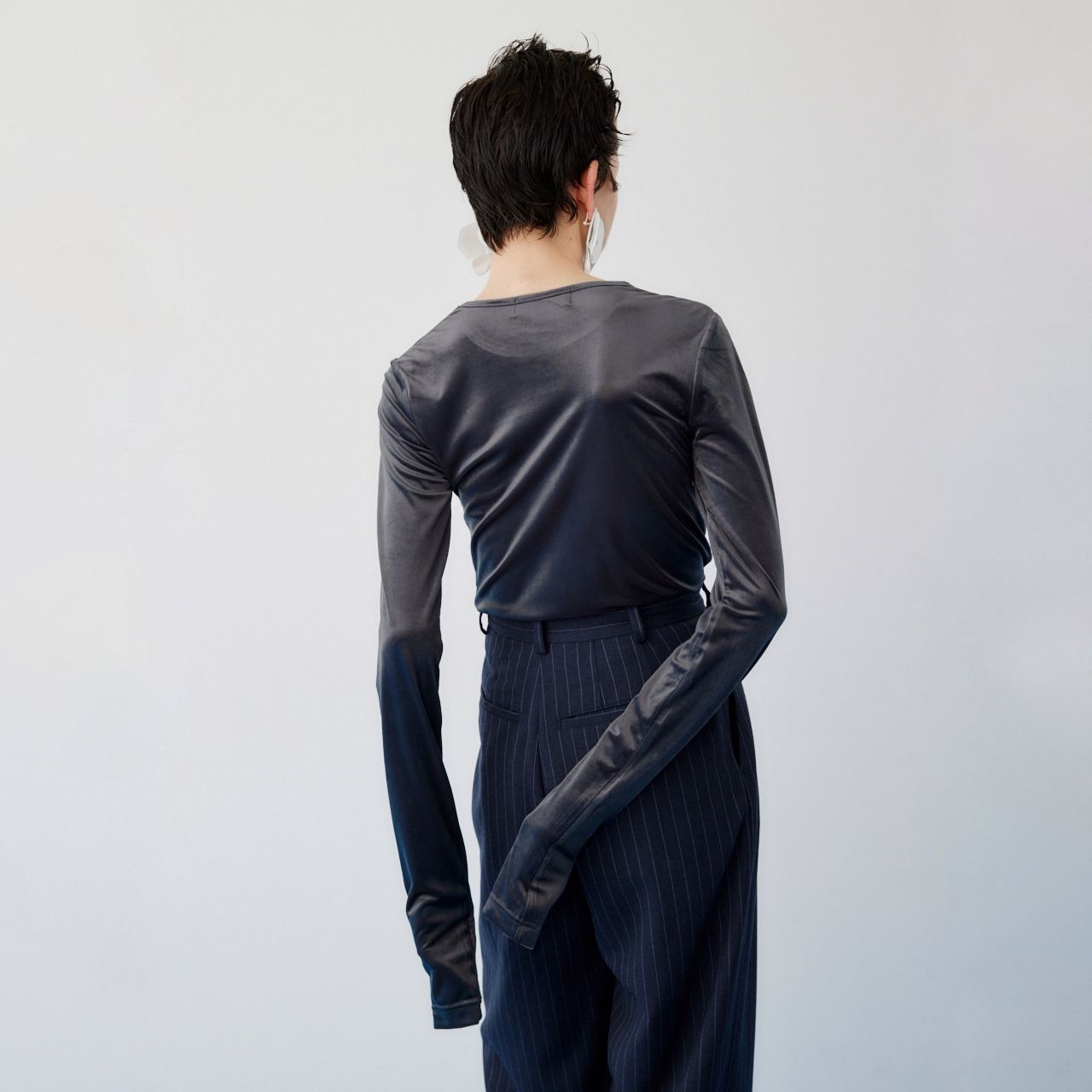 【残り一点】Velor Cut Tops