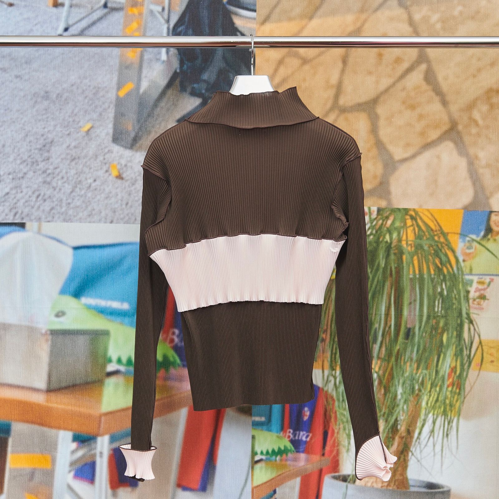 【残り一点】Bustier High Neck Top