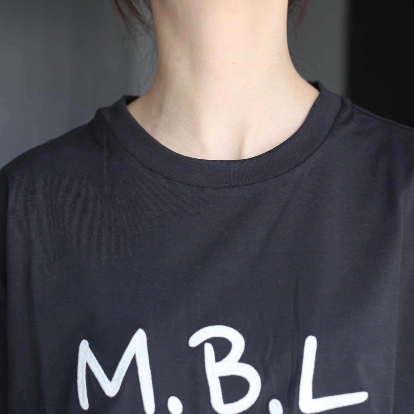 【残り一点】MBLロゴ刺繍Tee