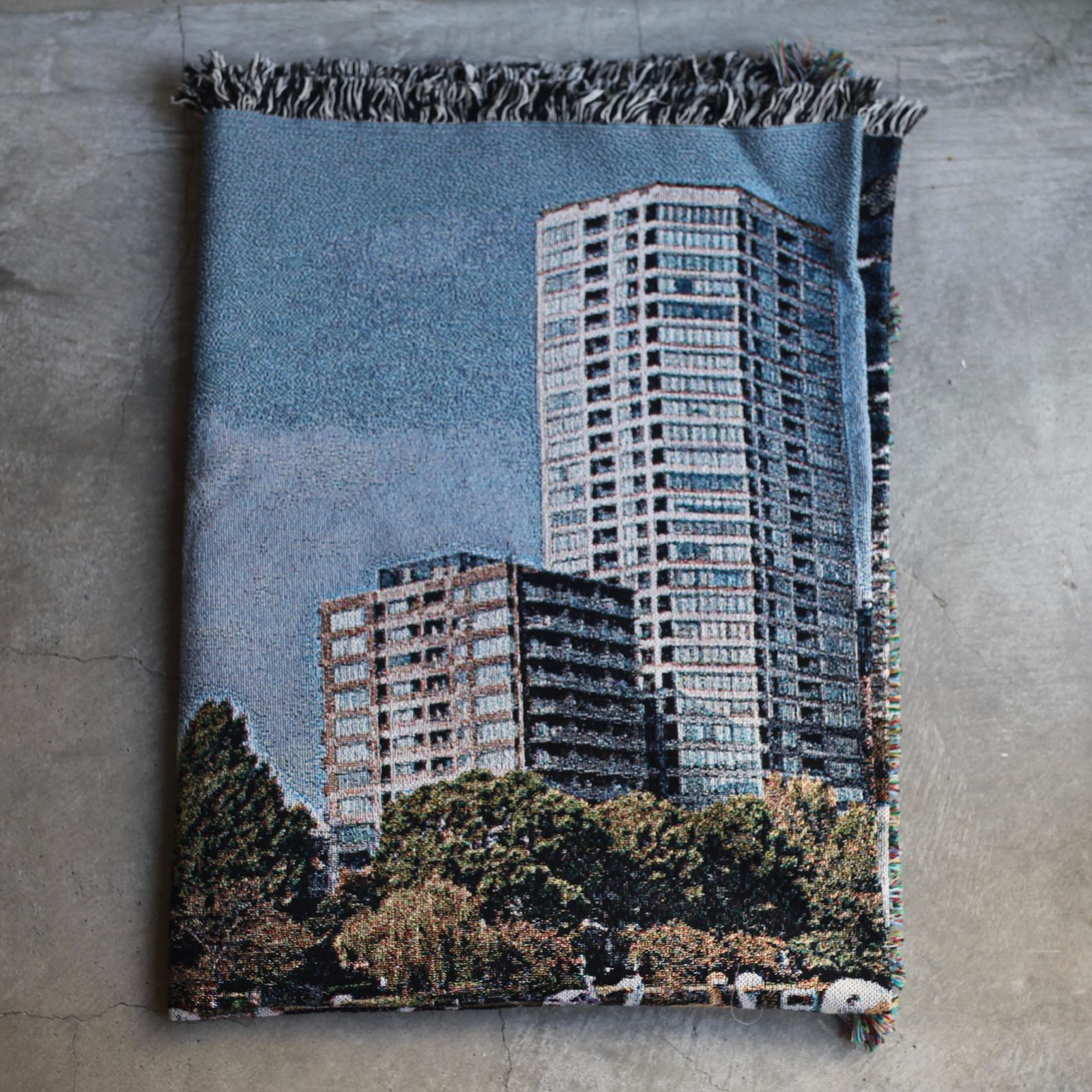 【残り一点】Swans Blanket