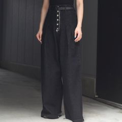 【残り一点】Hi Waist Baggy Denim Pants