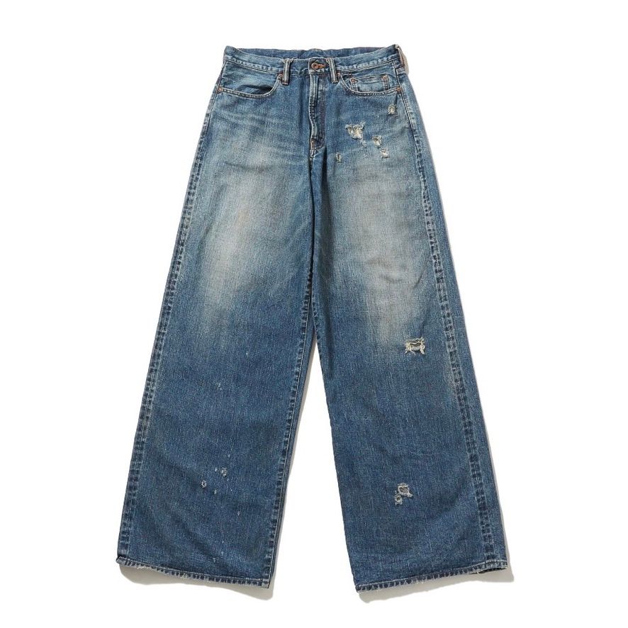 SUGARHILL - 【残りわずか】Faded Modern Denim Wide Trousers ...