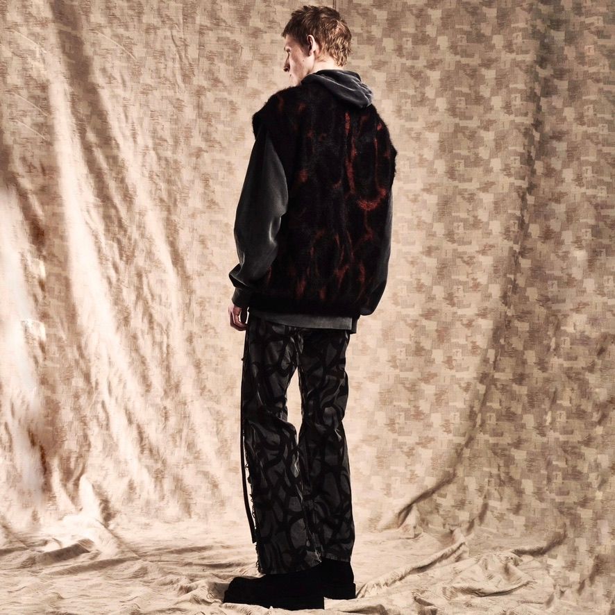 【残り一点】Tribal Camouflage Slash Seam Twist Lot 20746(AGED TWILL)