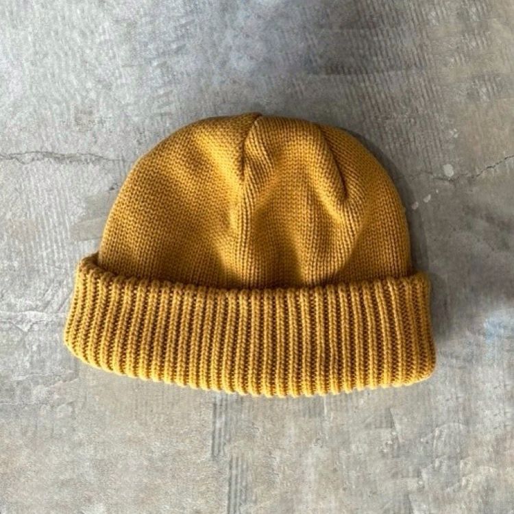 【残り一点】Knit Cap(MUSTARD)