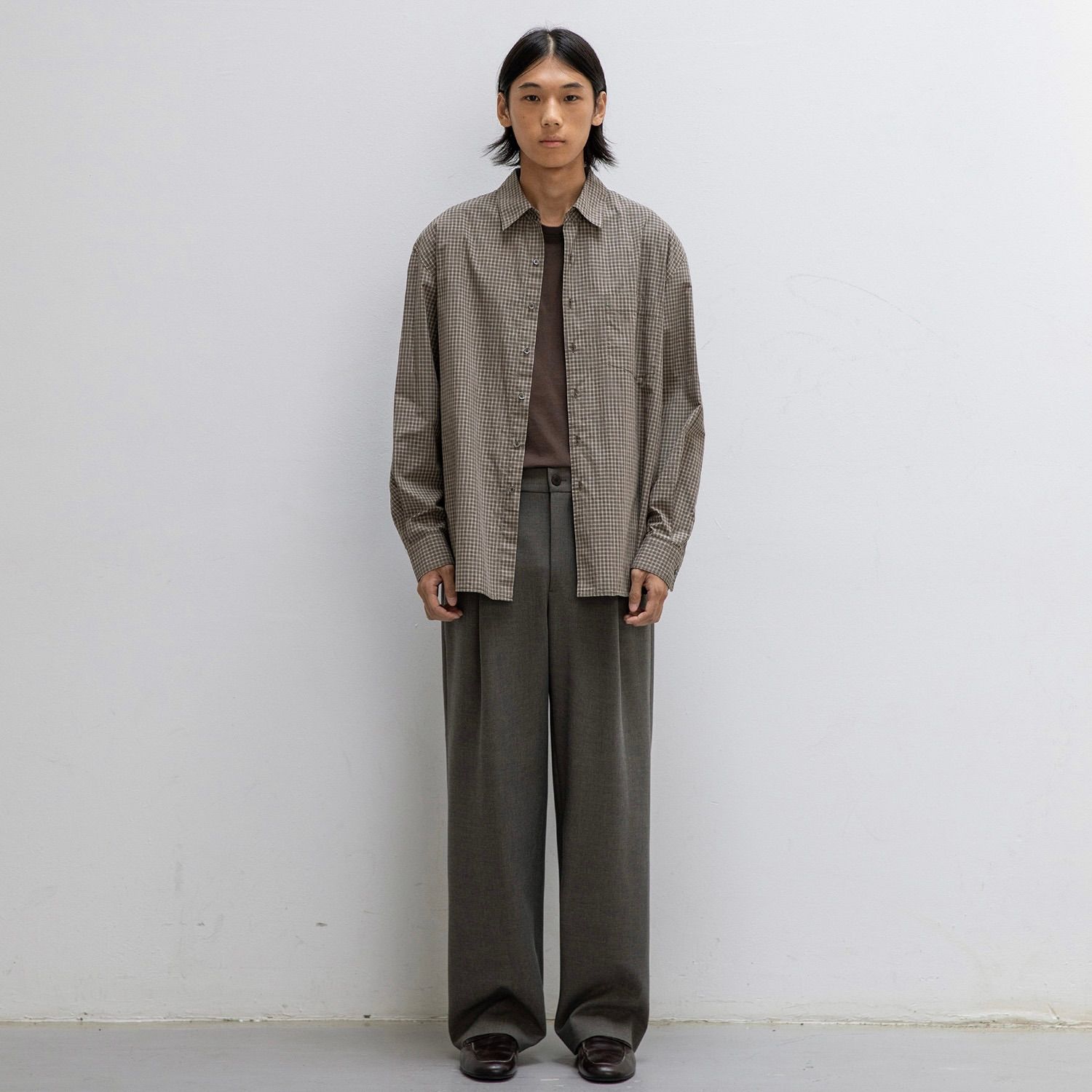 【残り一点】Ordinary Check Shirt