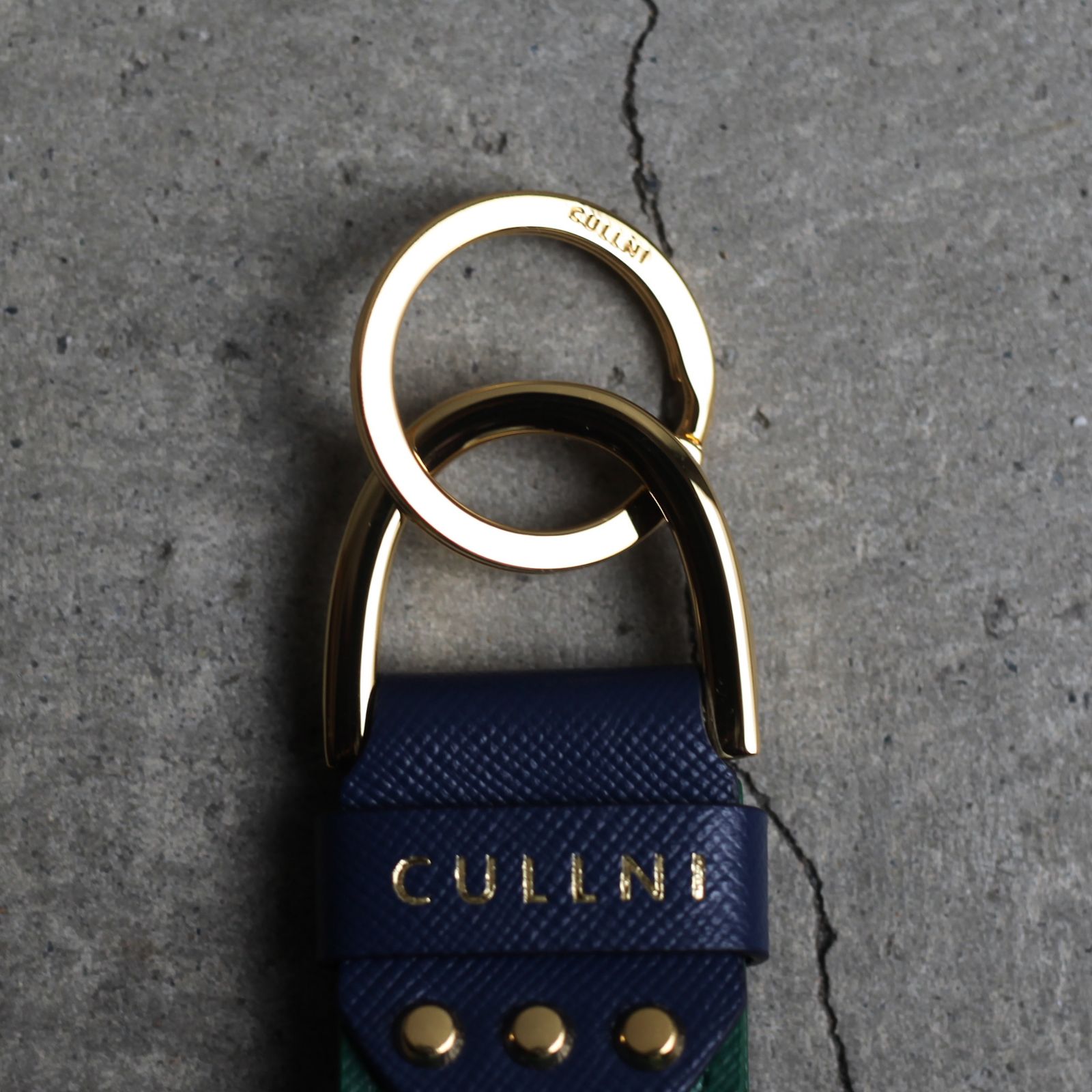 CULLNI - 【残り一点】Leather Strap Key Ring | ACRMTSM ONLINE STORE