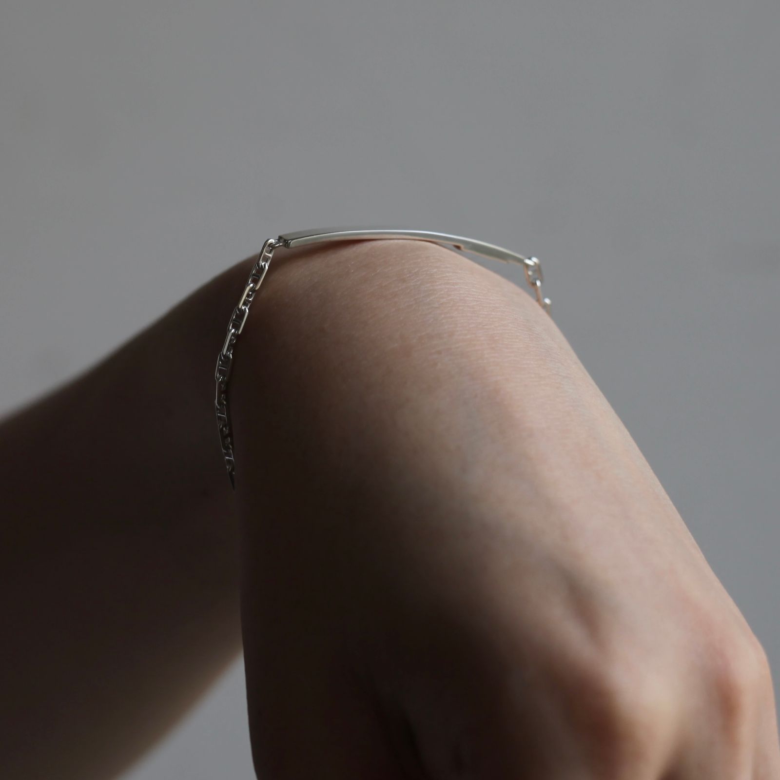【お取り寄せ注文可能】Anchor ID Bracelet_S(WHITE)