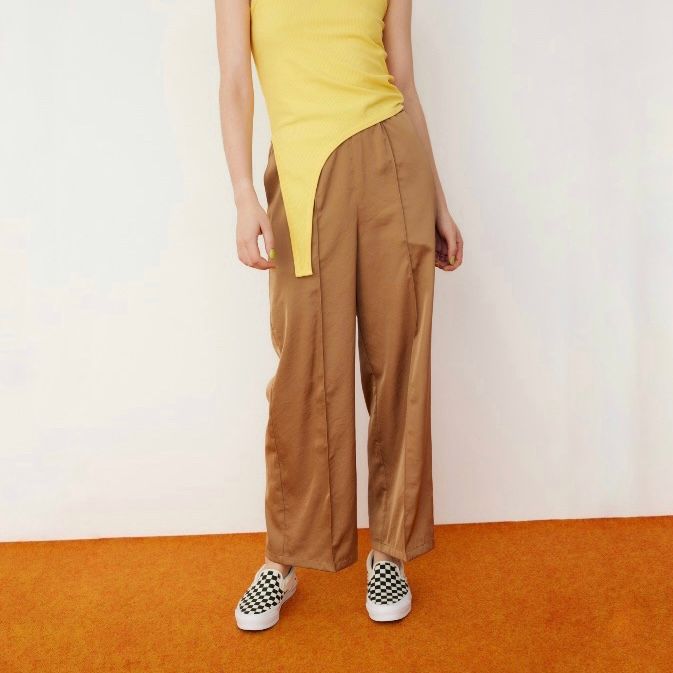 【残り一点】Center Press Satin Pants