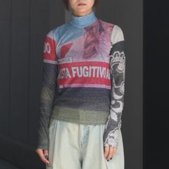 【残り一点】Graphic Glitter Tops