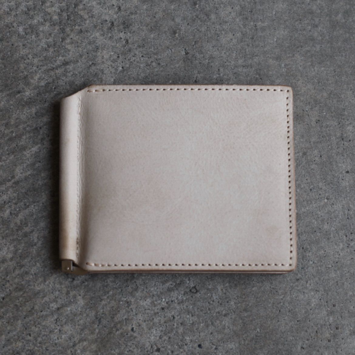 【残りわずか】Money Clip(IVORY)