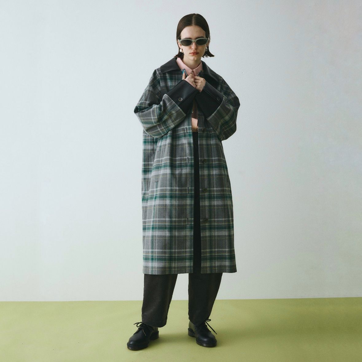 【残り一点】Bi Color Long Coat