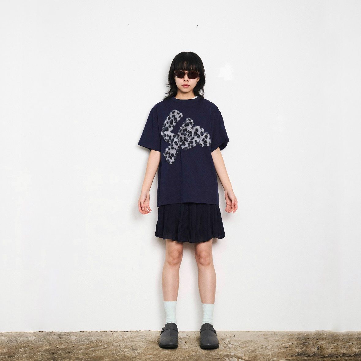 【残り一点】Faux Fur Patch Tee