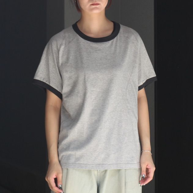 【残り一点】Panelled Half Sleeve Ringer T-Shirt