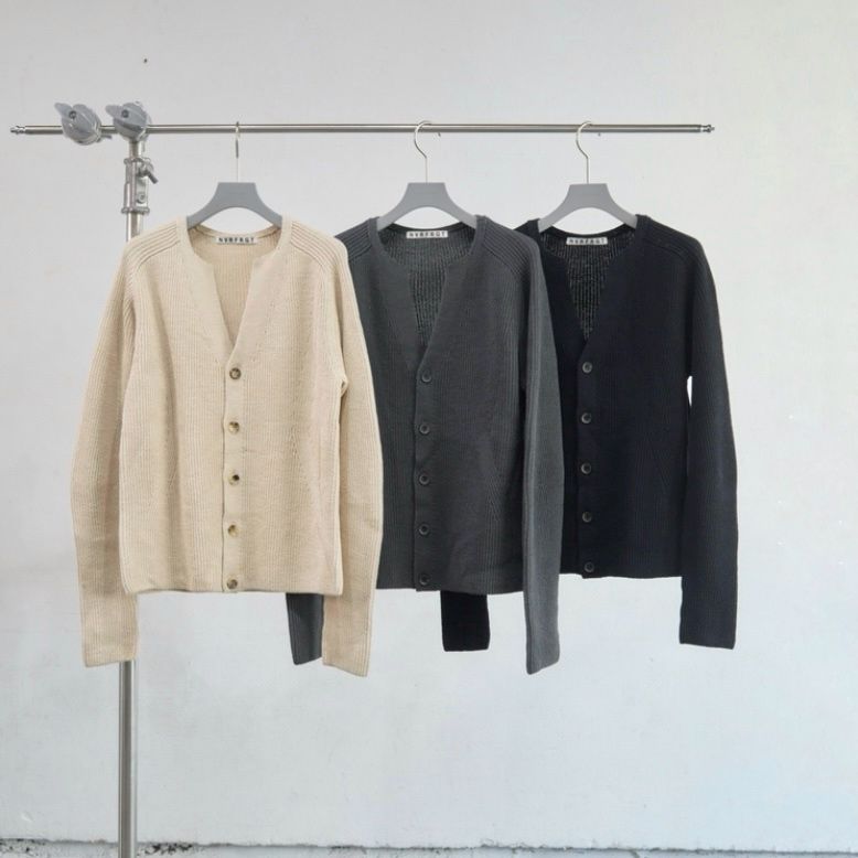 【残り一点】Ribbed Cardigan