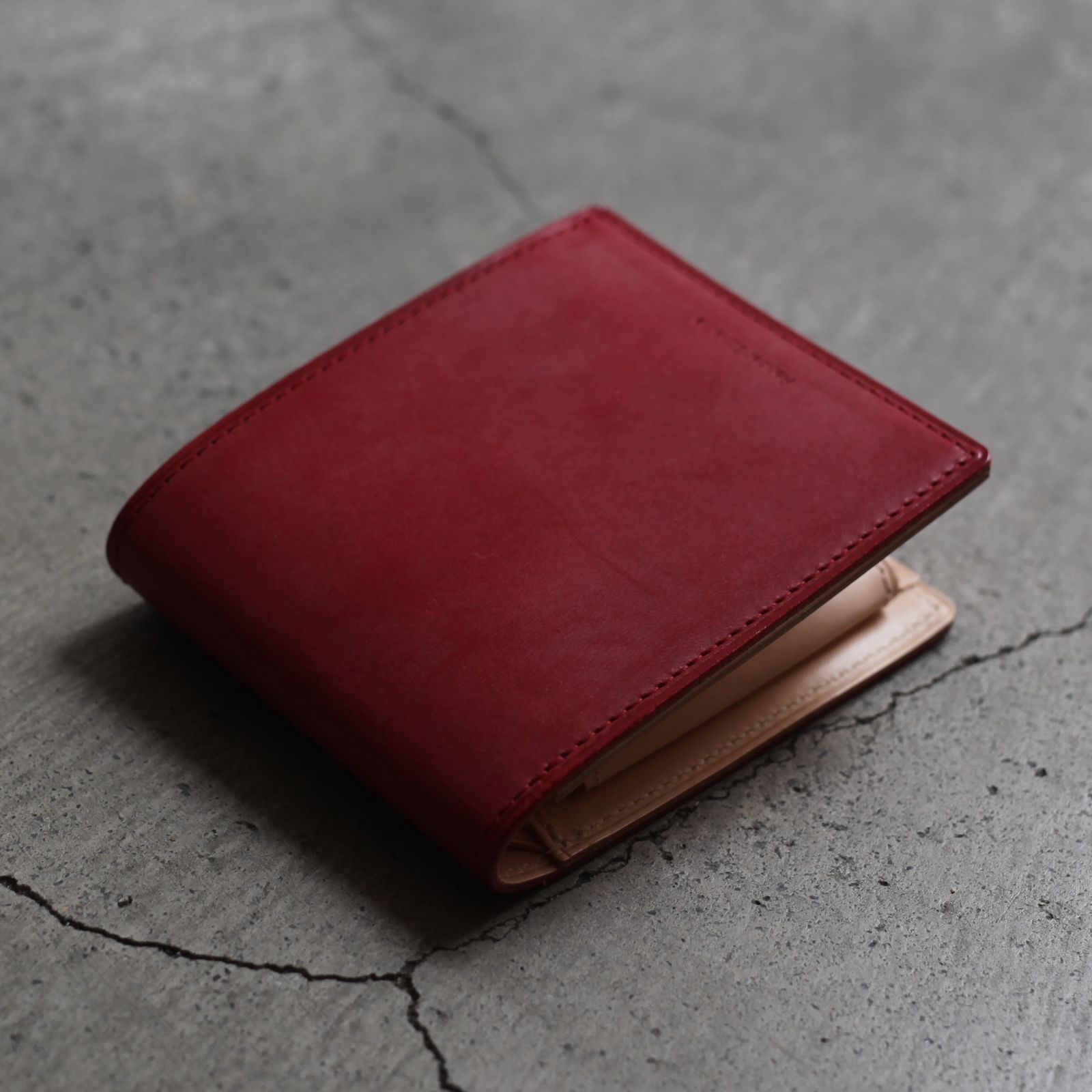【残りわずか】Half Folded Wallet(RED)
