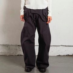 【残りわずか】Detachable Utility Curved Leg Pants