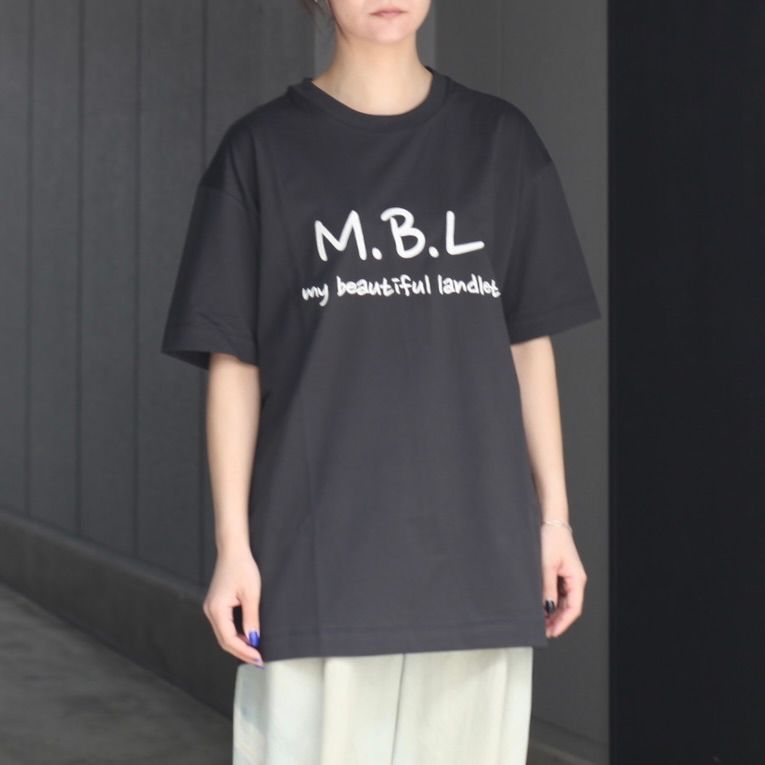 【残り一点】MBLロゴ刺繍Tee