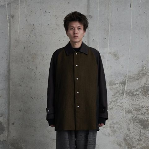 オマール アフリディ PIVOT SLEEVE CHESTER COAT（Omar Afridi 22ss 