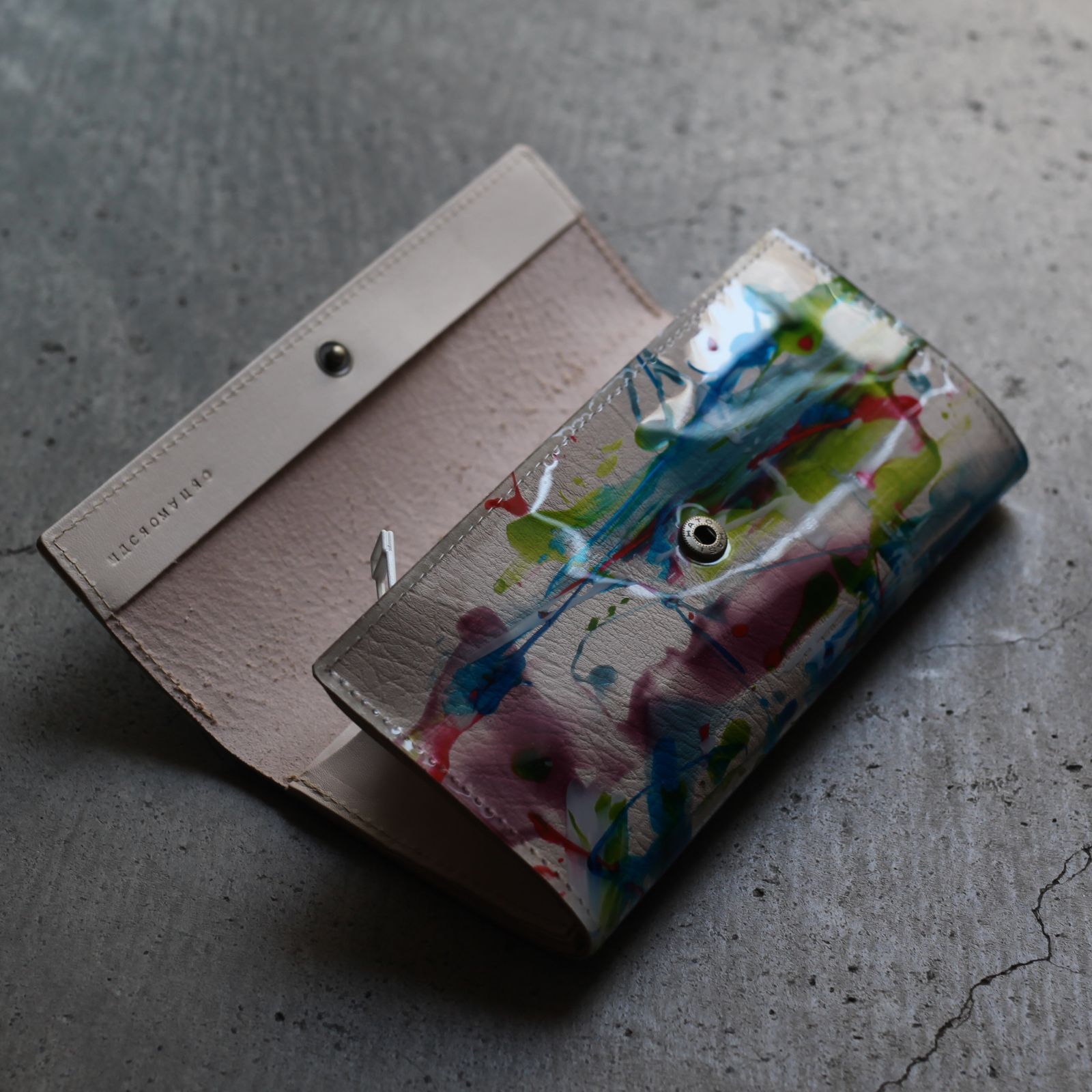 【残り一点】Paint Wallet(LONG)