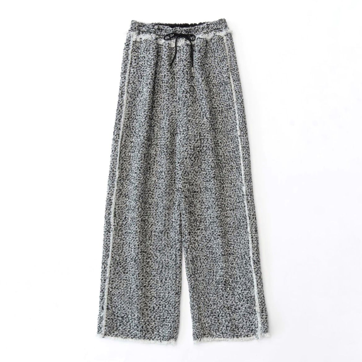 MAISON SPECIAL - 【残り一点】Fringe Tweed Easy Pants | ACRMTSM