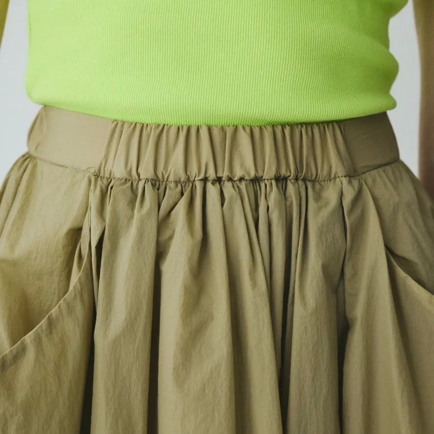 【残り一点】Volume Nylon Skirt