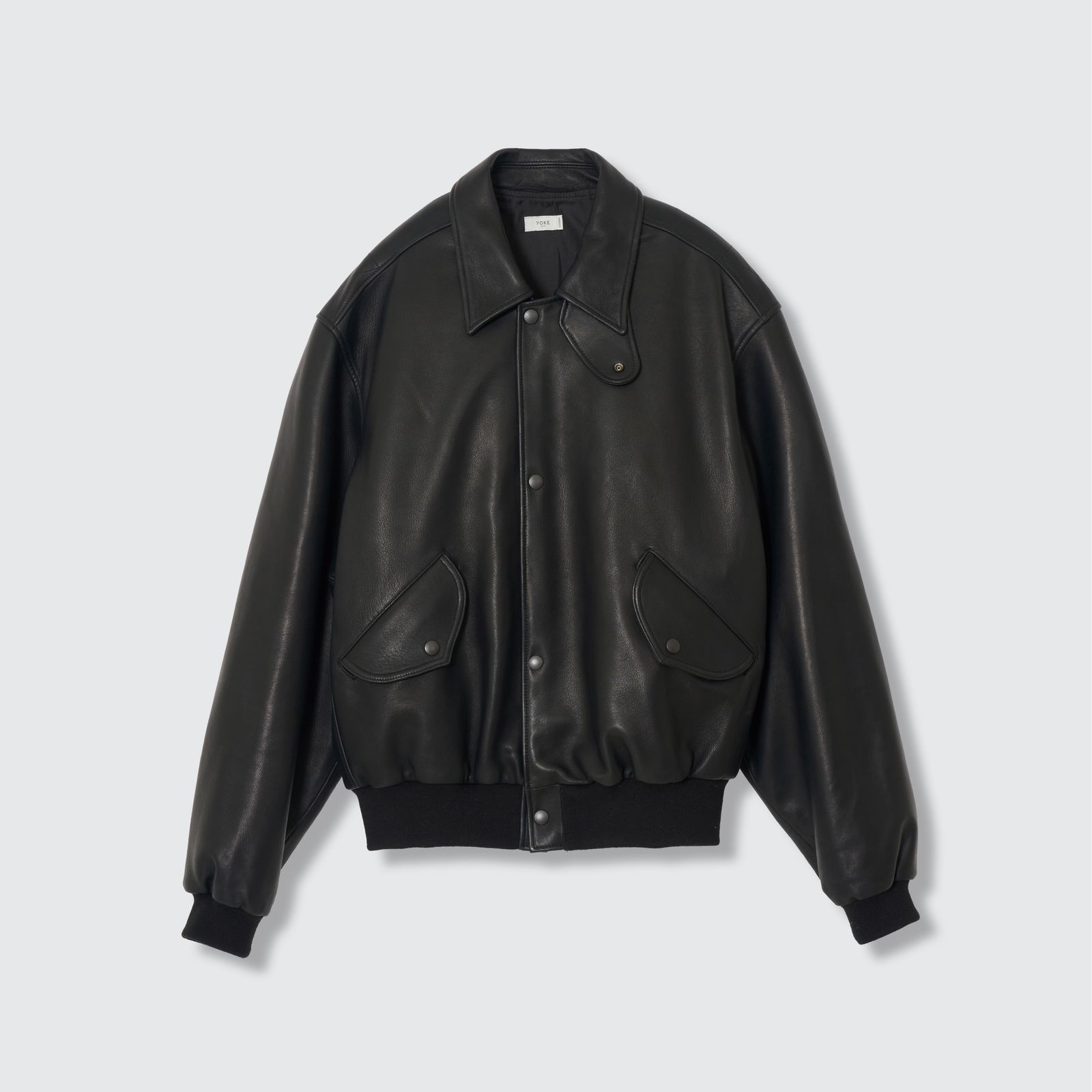 【残りわずか】Lamb Leather Bomber Jacket