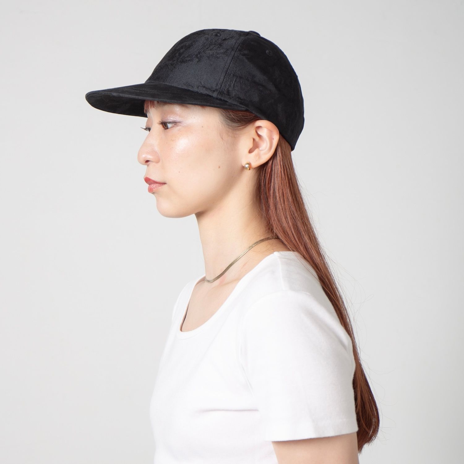 【残り一点】Jacquard Roundrim Cap