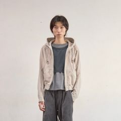 【残り一点】Paneled Zip Up Hoodie