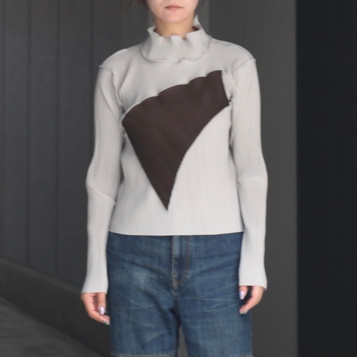 【残り一点】Todo Wave Top Long Sleeve High Neck