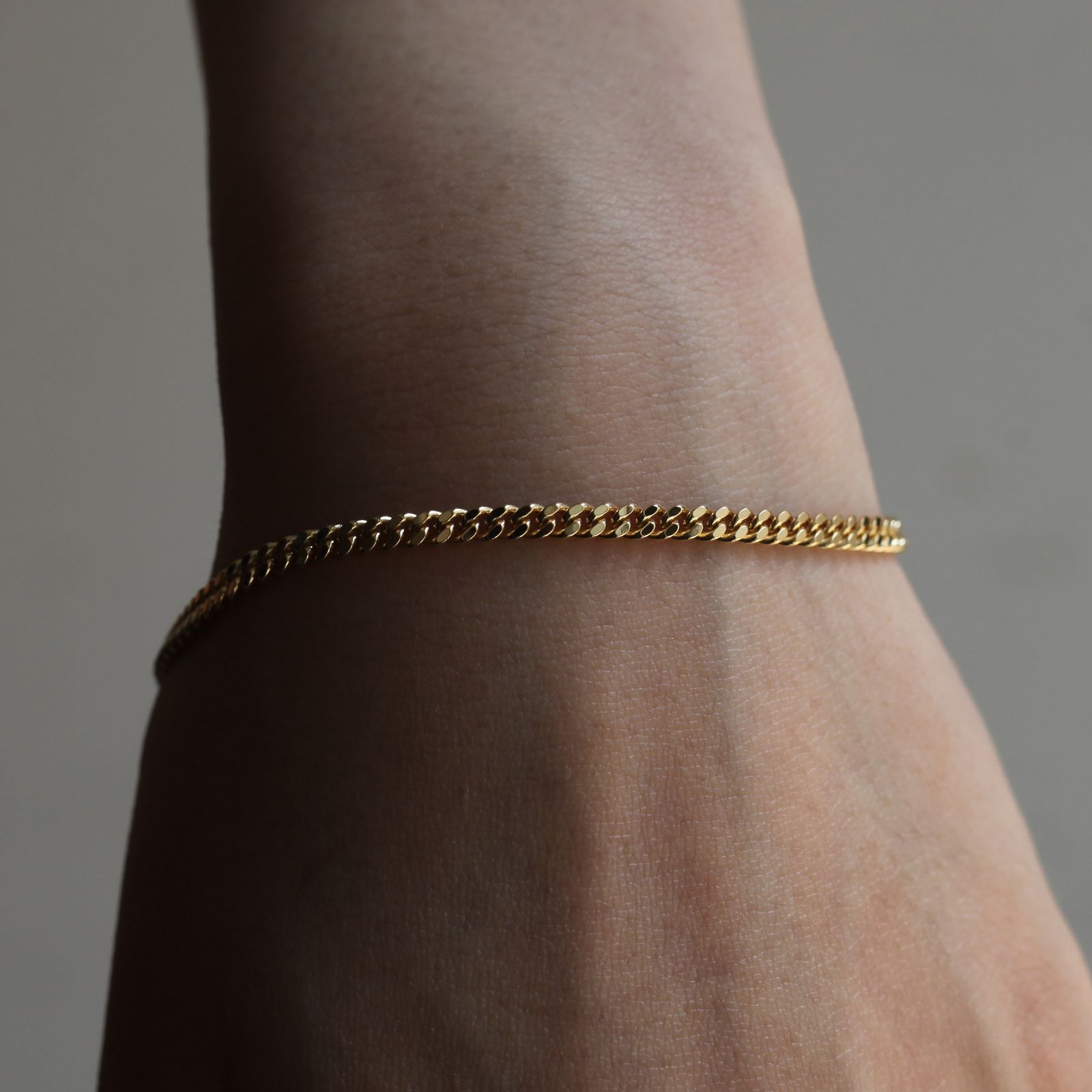 TOMWOOD - 【残り一点】Curb Bracelet_M(GOLD) | ACRMTSM ONLINE STORE