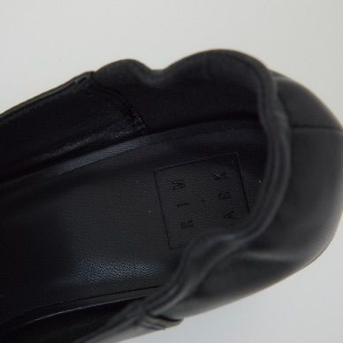 【残り一点】Leather Square Toe Heel