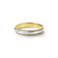 【お取り寄せ注文可能】Grain Crack Ring Combi(K18 YELLOW GOLD / PLATINUM950)