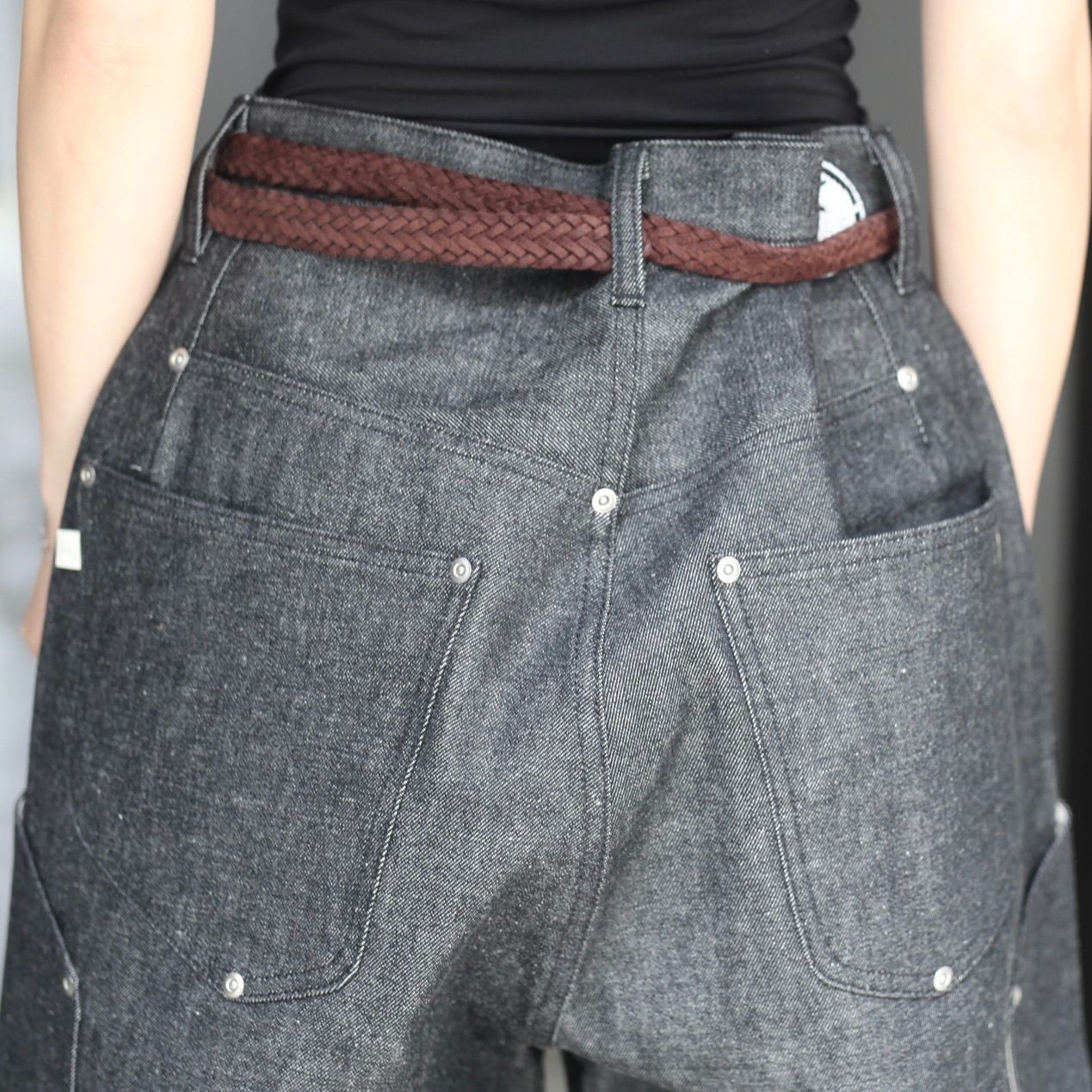【残り一点】Newcommune Baggy Denim Shorts