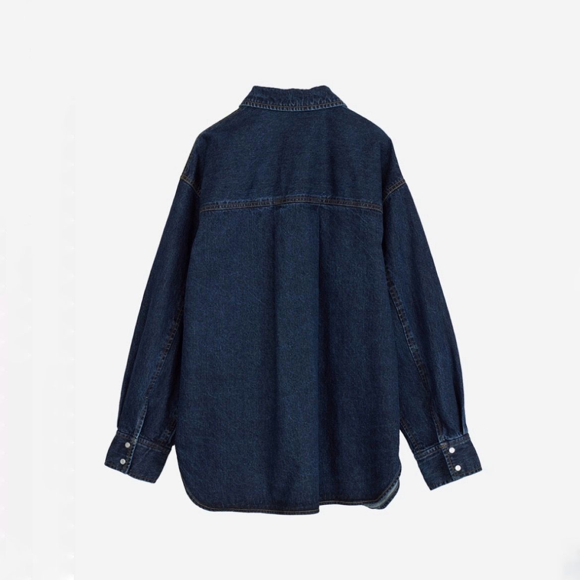 【残り一点】Denim Discharge Printhing Shirt