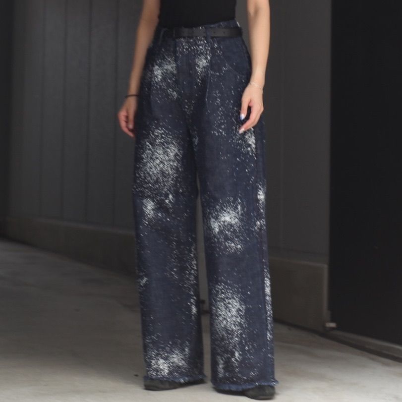 【残り一点】グラニュールデニム6ポケットバギーPT-R