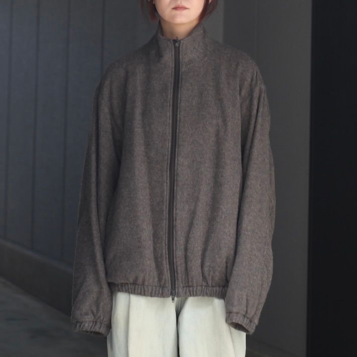 【残り一点】Wool/Cashmere Fleece Zip Jacket