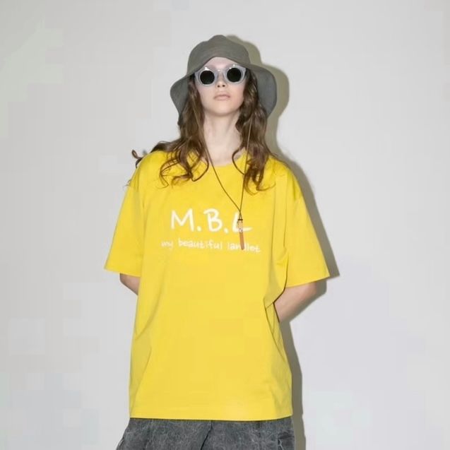 【残り一点】MBLロゴ刺繍Tee