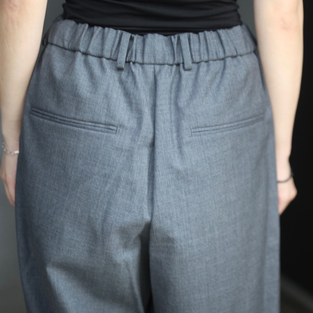 【残り一点】Wool Tropical Loose Fit Pants