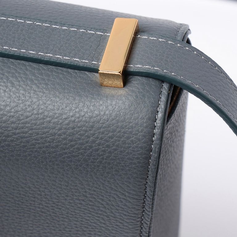 CULLNI - 【残り一点】Leather Looped Strap Mini Shoulder Bag 
