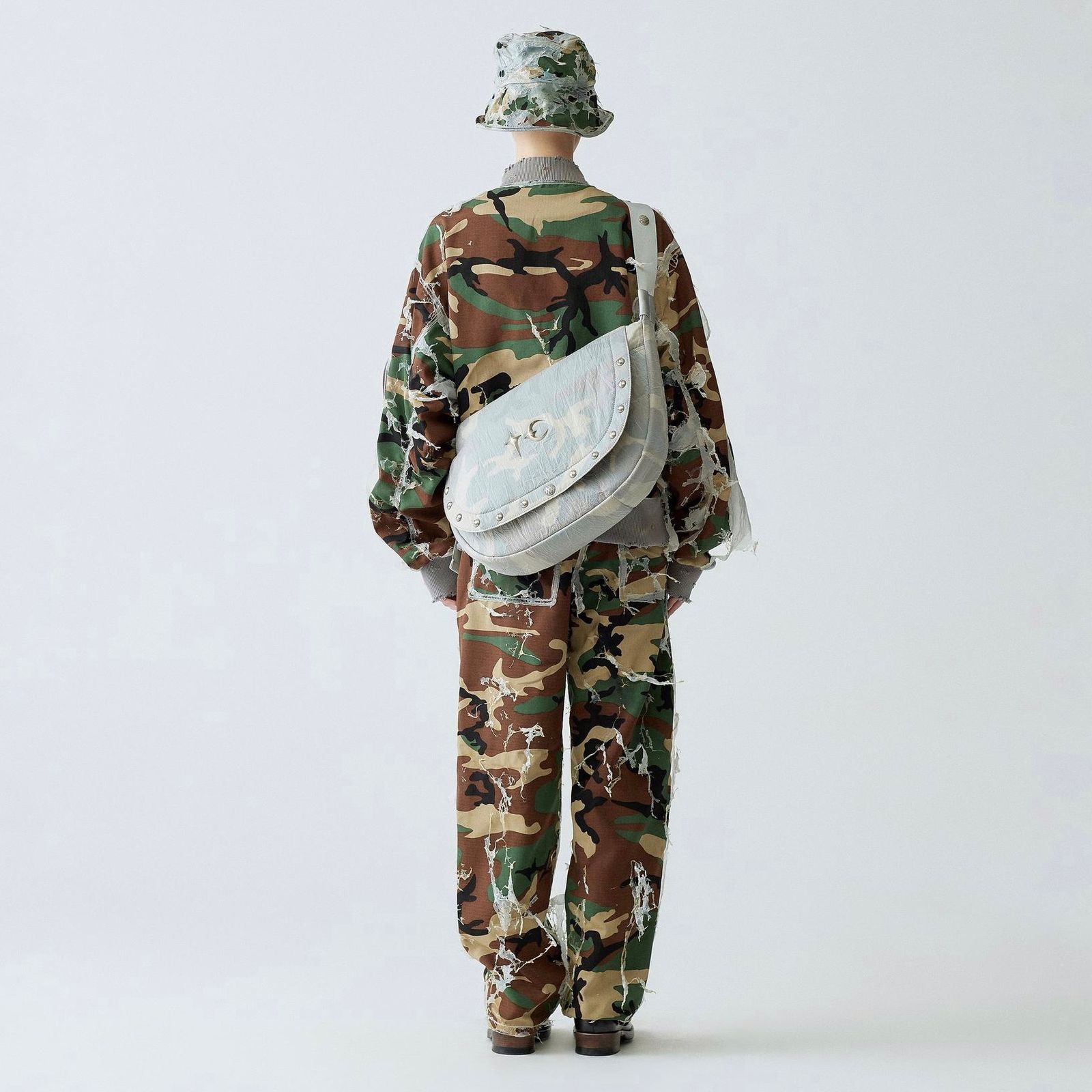 Thug Clubサグクラブ）グリーン Burnt Bio Army バケットハット Thug Club - 【残り一点】Burnt Bio Army Bucket Hat | ACRMTSM