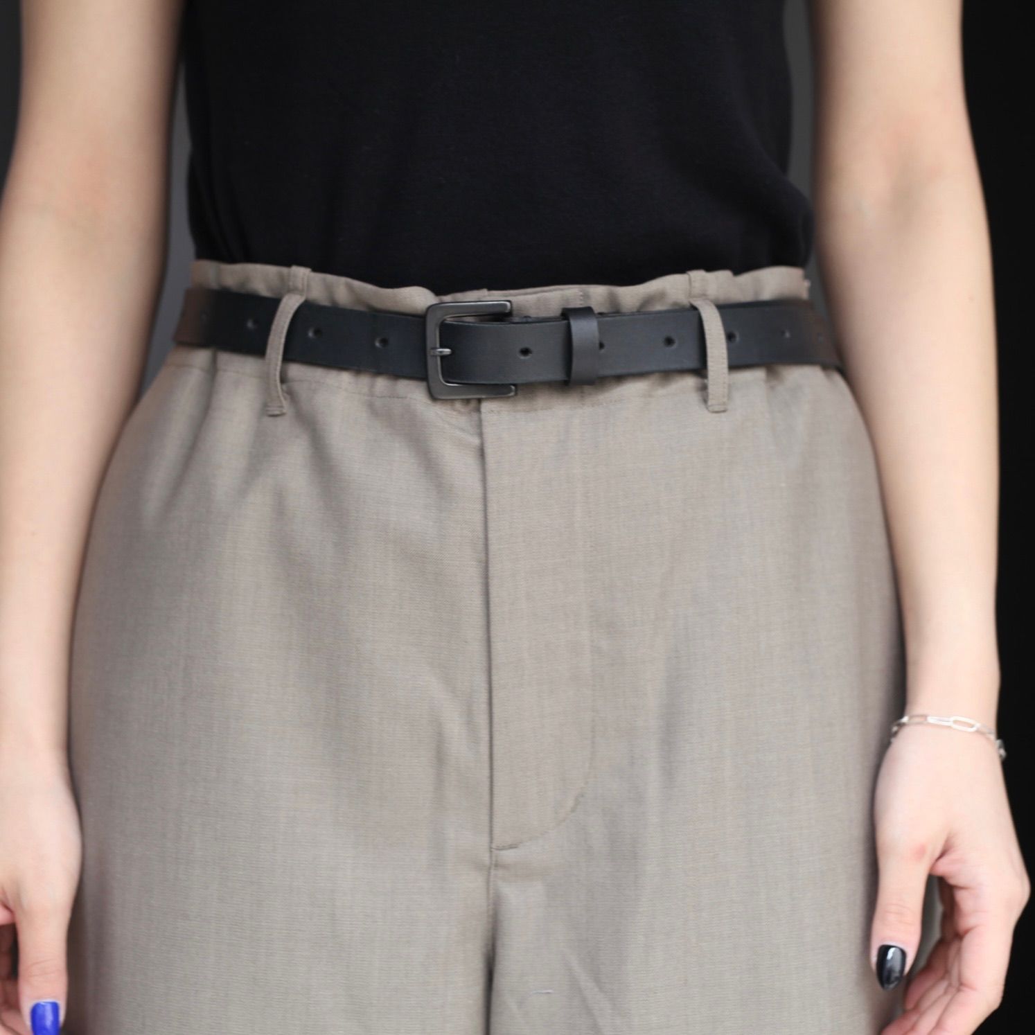 【残り一点】ウォッシャブルツイルスラックス