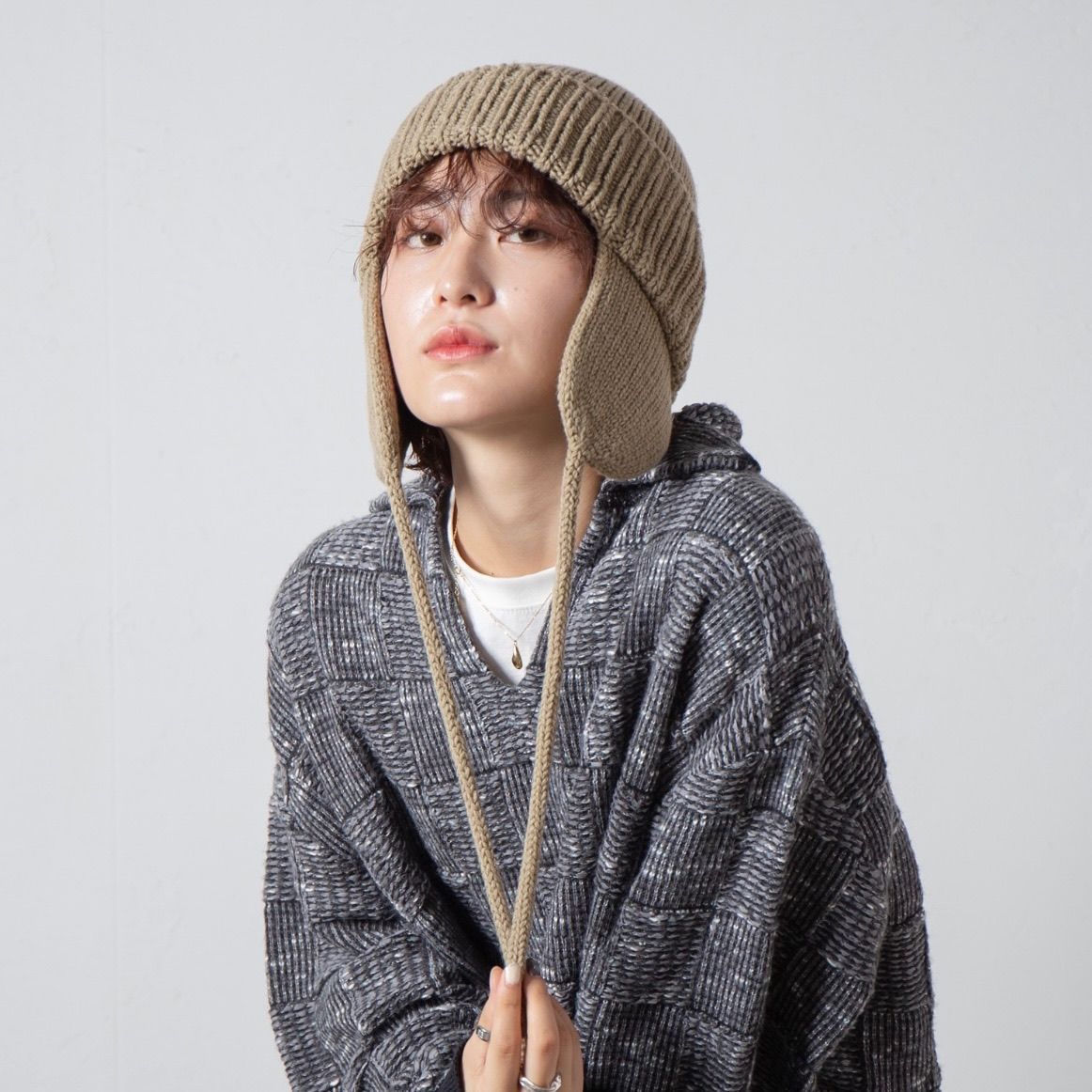 【残り一点】Ear Knit Watch