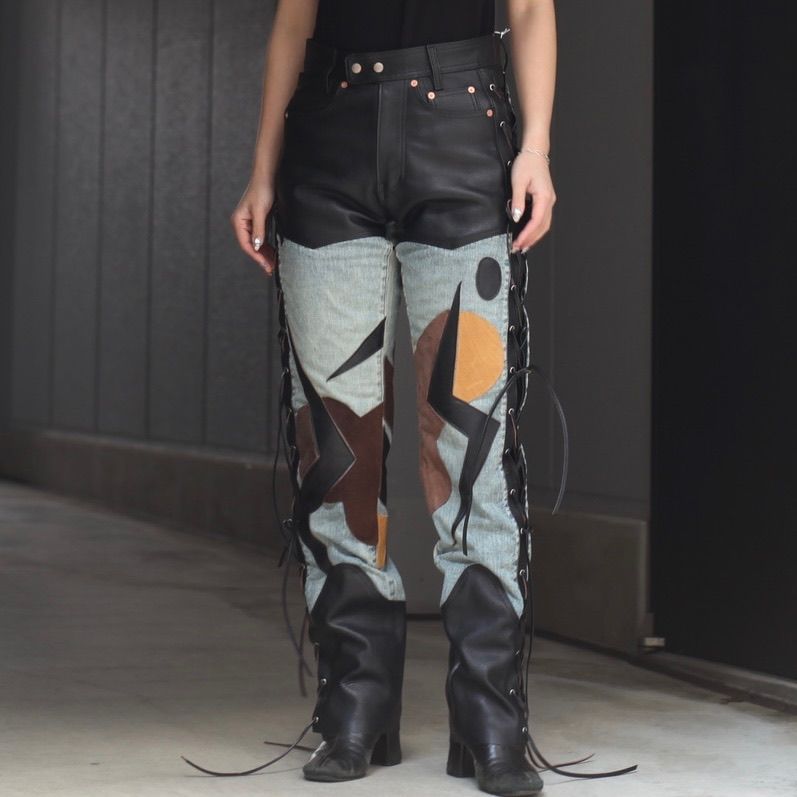 【残り一点】Stratum Leather Pants(VER2)