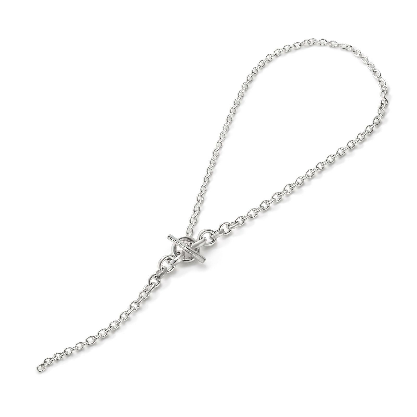 【お取り寄せ注文可能】Rhythm Chain Necklace_No.2(SILVER)