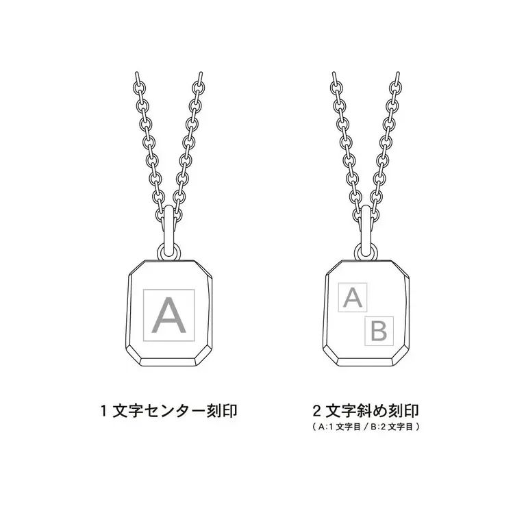 【お取り寄せ注文可能】Signet Pendant No.2(K18 YELLOW GOLD)